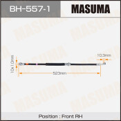 Шланг тормозной Masuma для Nissan Bassara / R'Nessa / Presage, передний, правый, арт. bh-557-1