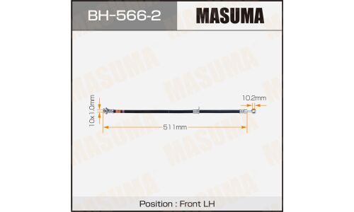 Шланг тормозной Masuma Sz-  /front/  Escudo TD54W,TD94W LH