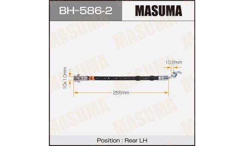 Шланг тормозной MASUMA N- /rear/ TEANA J31 LH