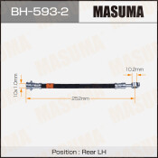 Шланг тормозной Masuma для Nissan X-Trail, задний, левый, арт. BH-593-2