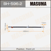Шланг тормозной Masuma для Lexus RX350, передний, левый, арт. BH-596-2