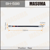 Шланг тормозной MASUMA T-  /rear/  LAND CRUISER UZJ200