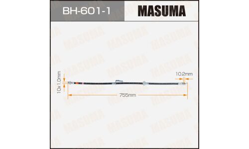 Шланг тормозной MASUMA T- /front/ PRIUS / ZVW30 RH