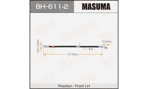 Шланг тормозной Masuma для Honda CR-V, передний, левый, арт. BH-611-2