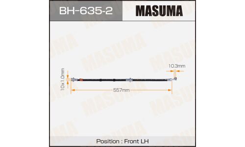 Шланг тормозной MASUMA N-  /front/  MURANO Z50 LH