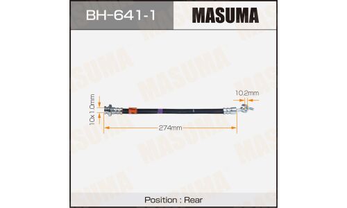 Шланг тормозной MASUMA N-  /rear/   MURANO Z50 RH
