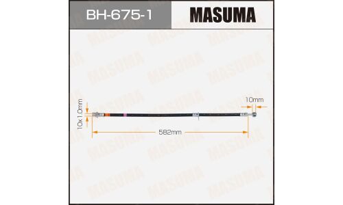Шланг тормозной MASUMA Sub- /front/ Forester / SH, SJ RH