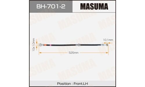Шланг тормозной MASUMA N- /front/ TEANA L33R LH