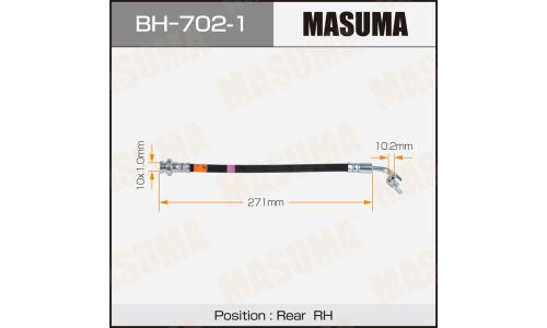 Шланг тормозной MASUMA N- /rear/ QX50 RH