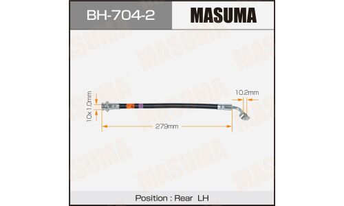 Шланг тормозной MASUMA N- /rear/ FX35 LH
