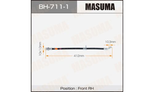 Шланг тормозной MASUMA D- /front/ MIRA / RH