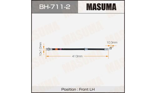 Шланг тормозной MASUMA D- /front/ MIRA / LH