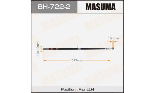 Шланг тормозной MASUMA Sub- /front/ FORESTER / SK LH