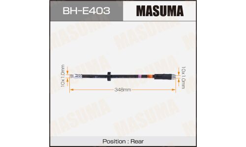 Шланг тормозной Masuma для Audi A6, задний, арт. BH-E403