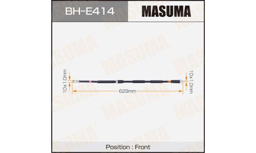 Шланг тормозной Masuma для BMW X5 / X6, передний, арт. BH-E414