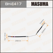 Шланг тормозной MASUMA BMW- /rear/ X5 (E53) LH