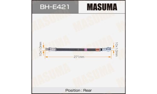 Шланг тормозной Masuma для Mercedes-Benz CL55 AMG / CL500, задний, арт. BH-E421