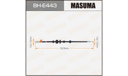 Шланг тормозной MASUMA AUDI- /front/ A4 08-15