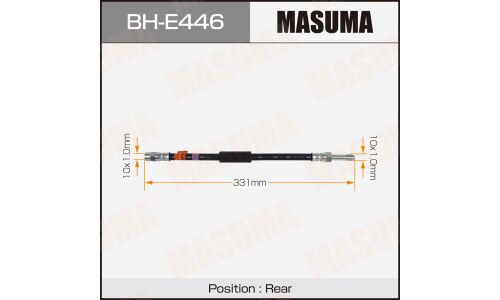 Шланг тормозной MASUMA BMW- /rear/ 5-SERIES (F10)