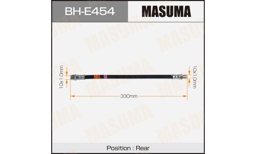 Шланг тормозной MASUMA MERCEDES- /rear/ M-CLASS (W163)