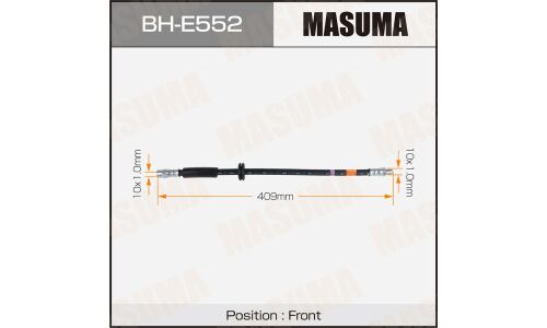 Шланг тормозной MASUMA AUDI- /front/ 100