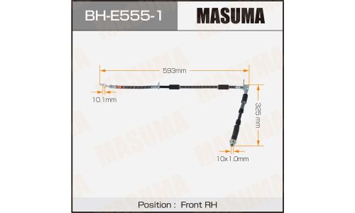 Шланг тормозной MASUMA LR- /front/ RANGE ROVER SPORT 05- RH