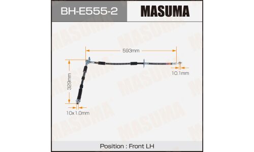 Шланг тормозной MASUMA LR- /front/ RANGE ROVER SPORT 05- LH