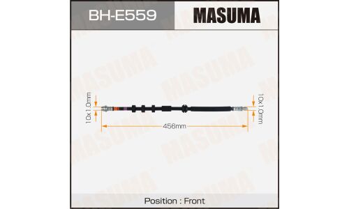 Шланг тормозной MASUMA LR- /front/ DISCOVERY SPORT