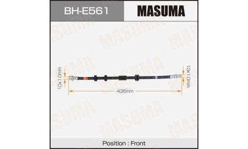 Шланг тормозной MASUMA VOLVO- /front/ XC70