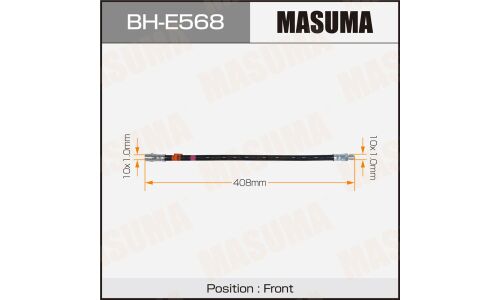 Шланг тормозной MASUMA MERCEDES- /front/ C-CLASS (W203)