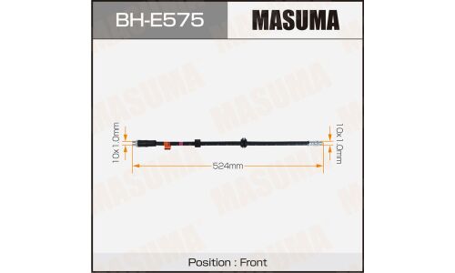 Шланг тормозной MASUMA BMW- /front/ 5-SERIES (E60)