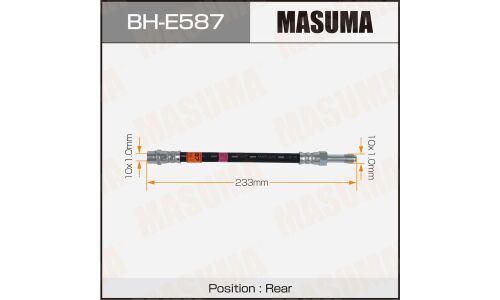 Шланг тормозной MASUMA VW- /rear/ TRANSPORTER 03-15