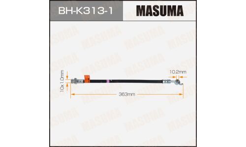 Шланг тормозной MASUMA KIA- /rear/ SPORTAGE III LH