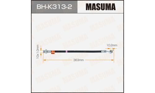 Шланг тормозной MASUMA KIA- /rear/ SPORTAGE III RH