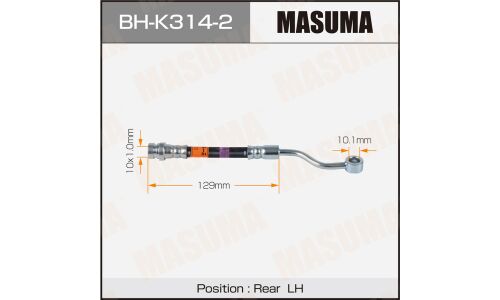 Шланг тормозной MASUMA KIA- /rear/ CERATO II LH