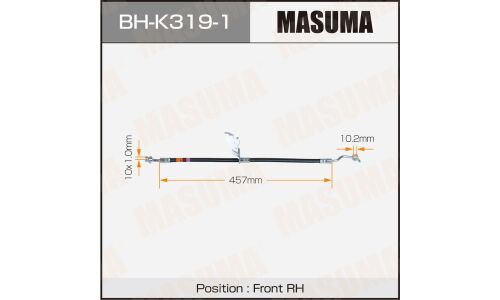Шланг тормозной MASUMA HYUNDAI- /front/ TUCSON 18- RH