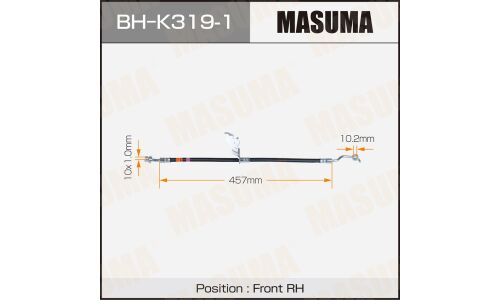 Шланг тормозной MASUMA HYUNDAI- /front/ TUCSON 18- RH