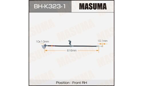 Шланг тормозной MASUMA HYUNDAI- /front/ PALISADE 19- RH