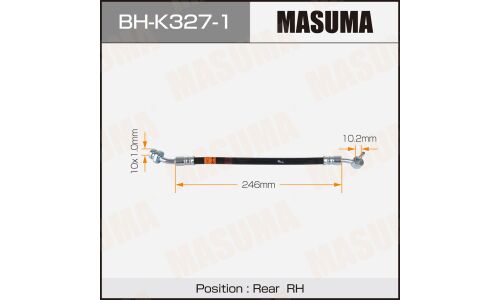 Шланг тормозной MASUMA HYUNDAI- /rear/ SONATA RH