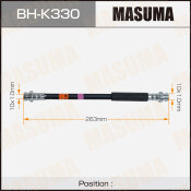 Шланг гидрожидкости сцепления Masuma, для Hyundai Elantra / i30, KIA Ceed, арт. BH-K330