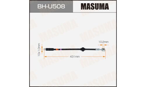 Шланг тормозной MASUMA OPEL- /front/ ASTRA-J