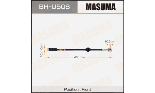 Шланг тормозной MASUMA OPEL- /front/ ASTRA-J
