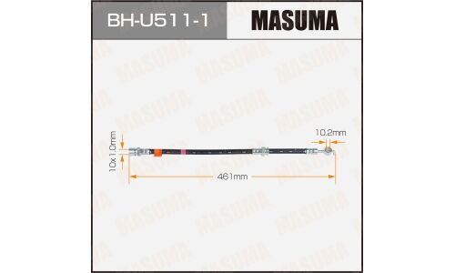 Шланг тормозной MASUMA CHEVROLET- /rear/ LACETTI 03-12 RH