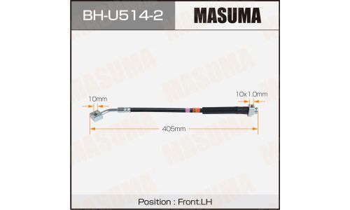 Шланг тормозной MASUMA FORD- /front/ EXPLORER LH 11-