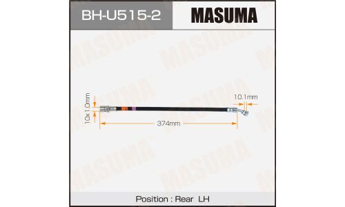 Шланг тормозной MASUMA CHEVROLET- /rear/ EPICA 07-11 LH