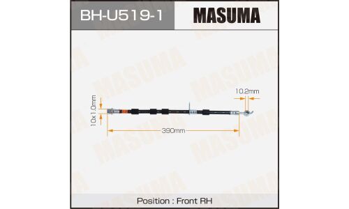 Шланг тормозной MASUMA FORD FIESTA front 12-19 RH