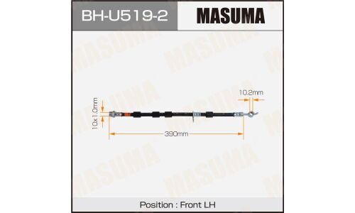 Шланг тормозной MASUMA FORD FIESTA front 12-19 LH