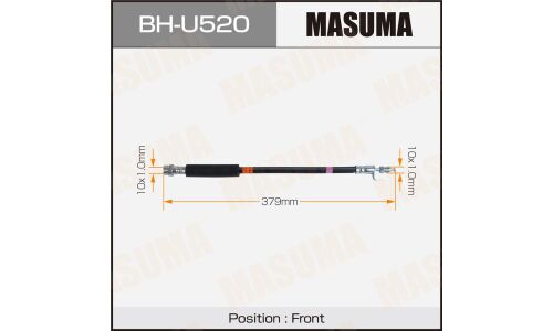Шланг тормозной MASUMA FORD TRANSIT front 14-22 RH