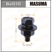 Болт с гайкой MASUMA BJ-010 М6x16x1.0, 6 шт