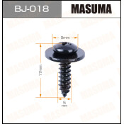 Саморез MASUMA BJ-018 5x17мм (OEM 75392-42030), 10 шт